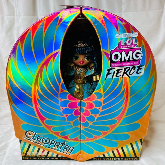 LOL Surprise! Limited Edition OMG Fierce Cleopatra Collector Edition Doll *NEW* - Picture 2 of 13